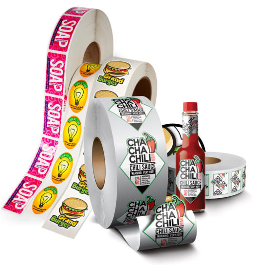White Paper Printed Shipping Label, Packaging Type: Roll at Rs .5